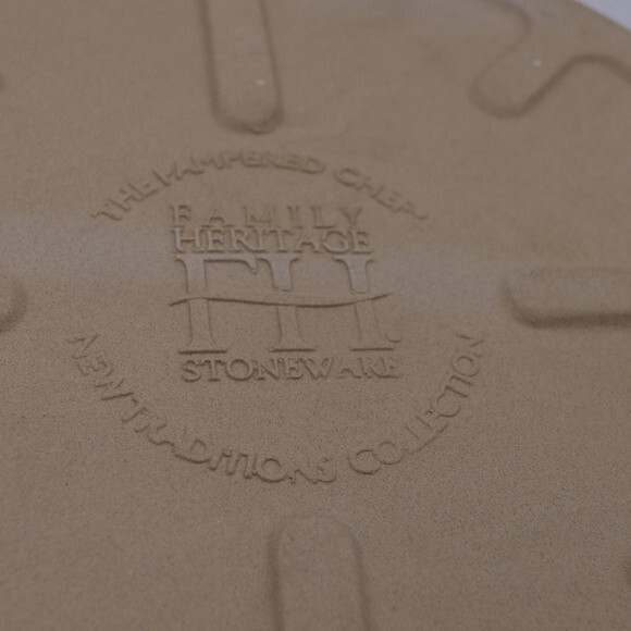 Pampered Chef New Traditions Green 11" Deep Dish Stoneware Baker 1393 - Picture 11 of 13